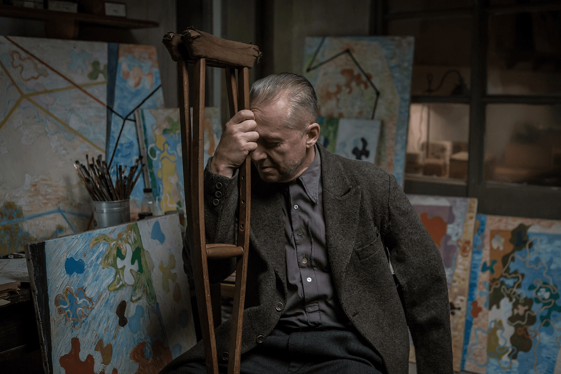 Andrzej Wajda at the National Gallery of Art in Washington, D.C.