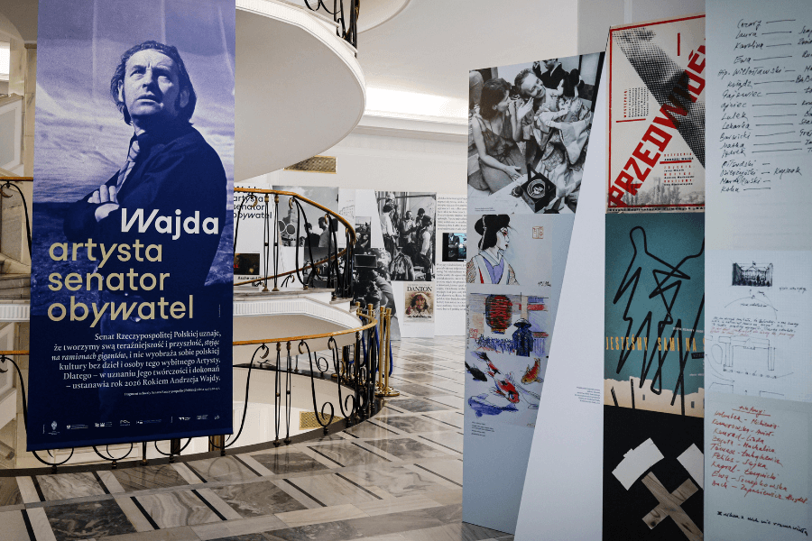 Otwarcie wystawy „Andrzej Wajda. Artysta. Senator. Obywatel” w Senacie RP